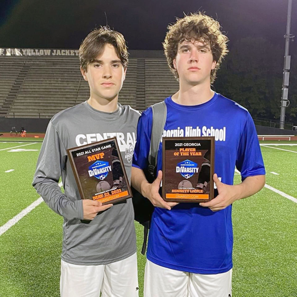 Brothers from Central with All-State awards